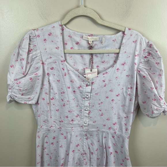 New LoveShackFancy Cora Mini Dress - Picture 9 of 16